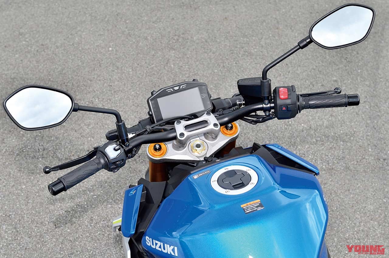 '21 スズキGSX-S1000|コックピット|’21新型スズキGSX-S1000徹底解剖・新旧ディテール比較【フォルム完全刷新。磨き抜かれたスタイリング】