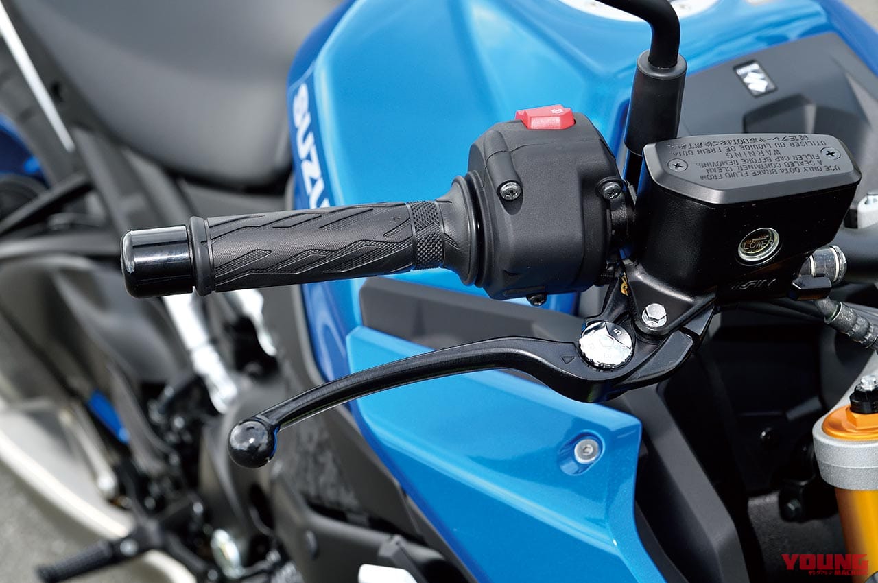 '21 スズキGSX-S1000|フロントブレーキマスターシリンダー|’21新型スズキGSX-S1000徹底解剖・新旧ディテール比較【フォルム完全刷新。磨き抜かれたスタイリング】