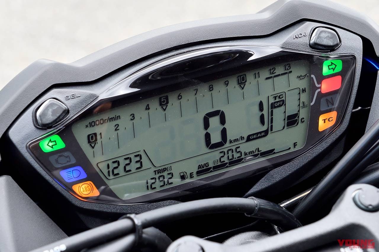 '20 スズキGSX-S1000|メーター|’21新型スズキGSX-S1000徹底解剖・新旧ディテール比較【フォルム完全刷新。磨き抜かれたスタイリング】