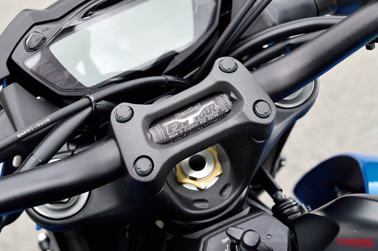 '20 スズキGSX-S1000|ハンドルバーまわり|’21新型スズキGSX-S1000徹底解剖・新旧ディテール比較【フォルム完全刷新。磨き抜かれたスタイリング】