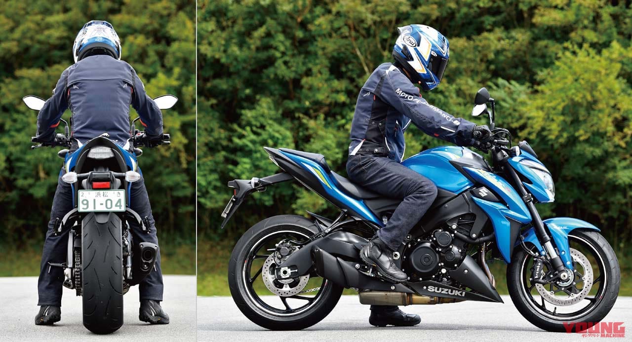 '20 スズキGSX-S1000|ライディングポジション|’21新型スズキGSX-S1000徹底解剖:ライバル比較編〈vs MT-09/ニンジャ1000SX〉