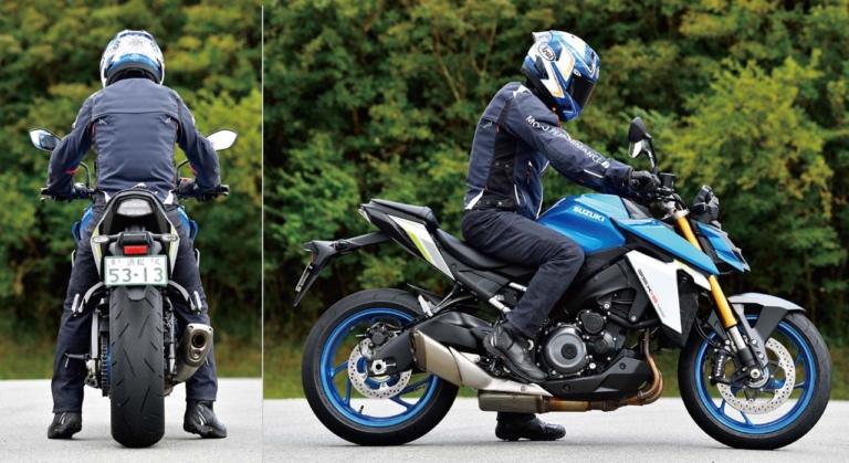 '21 スズキGSX-S1000|ライディングポジション|’21新型スズキGSX-S1000徹底解剖:ライバル比較編〈vs MT-09/ニンジャ1000SX〉