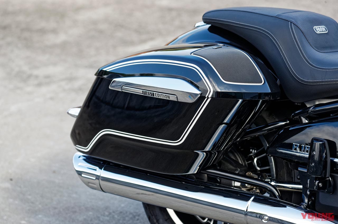|BMW R18Bファーストエディション ディテール写真解説【打倒ハーレーをもくろむバガーカスタムスタイル】