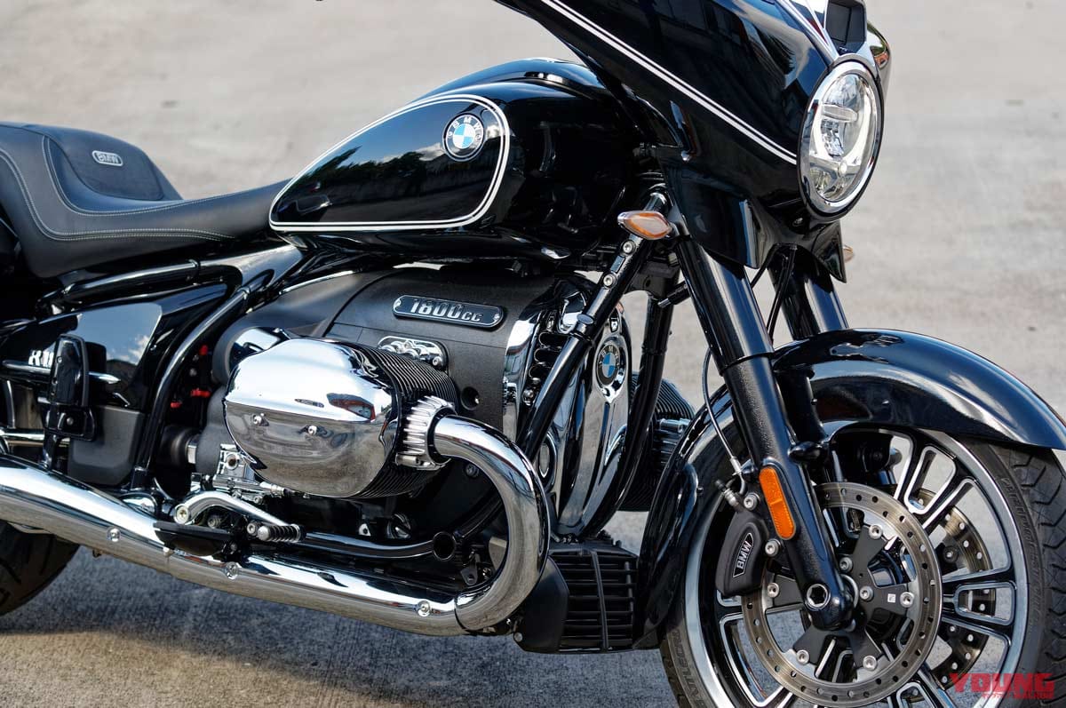 |BMW R18Bファーストエディション ディテール写真解説【打倒ハーレーをもくろむバガーカスタムスタイル】