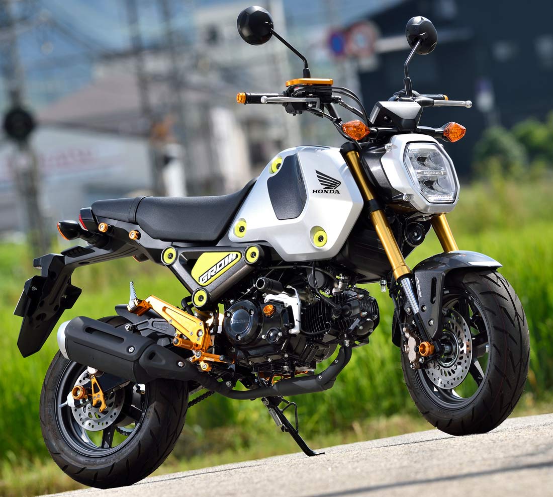 ホンダ 新型 グロム JC92 カスタムシート - オートバイ