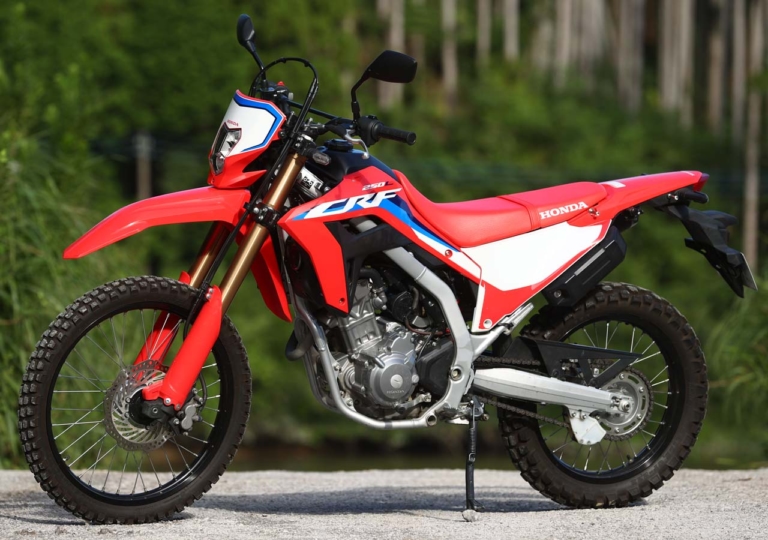 ホンダ CRF250L|スタイリング|ホンダCRF250Lディテール写真解説【誰もが何にでも使える、オン/オフ両特性アップ】