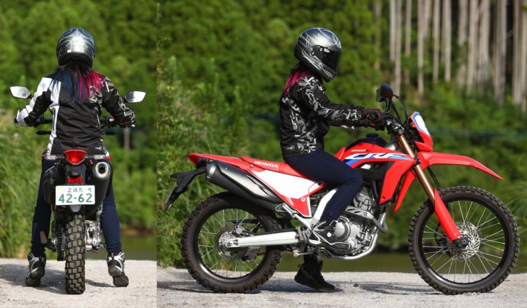 ホンダ CRF250L|ライディングポジション|ホンダCRF250Lディテール写真解説【誰もが何にでも使える、オン/オフ両特性アップ】