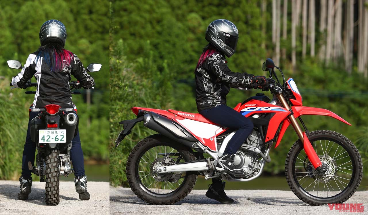 ホンダ CRF250L|ライディングポジション|ホンダCRF250Lディテール写真解説【誰もが何にでも使える、オン/オフ両特性アップ】