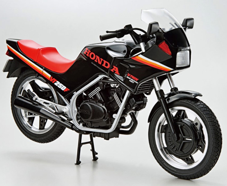 青島文化教材社 1/12プラモデル '84 ホンダ VT250F MC08|ヤンマシ的ホットアイテムピックアップ×11選〈Kabuto カムイ3 JM etc.〉