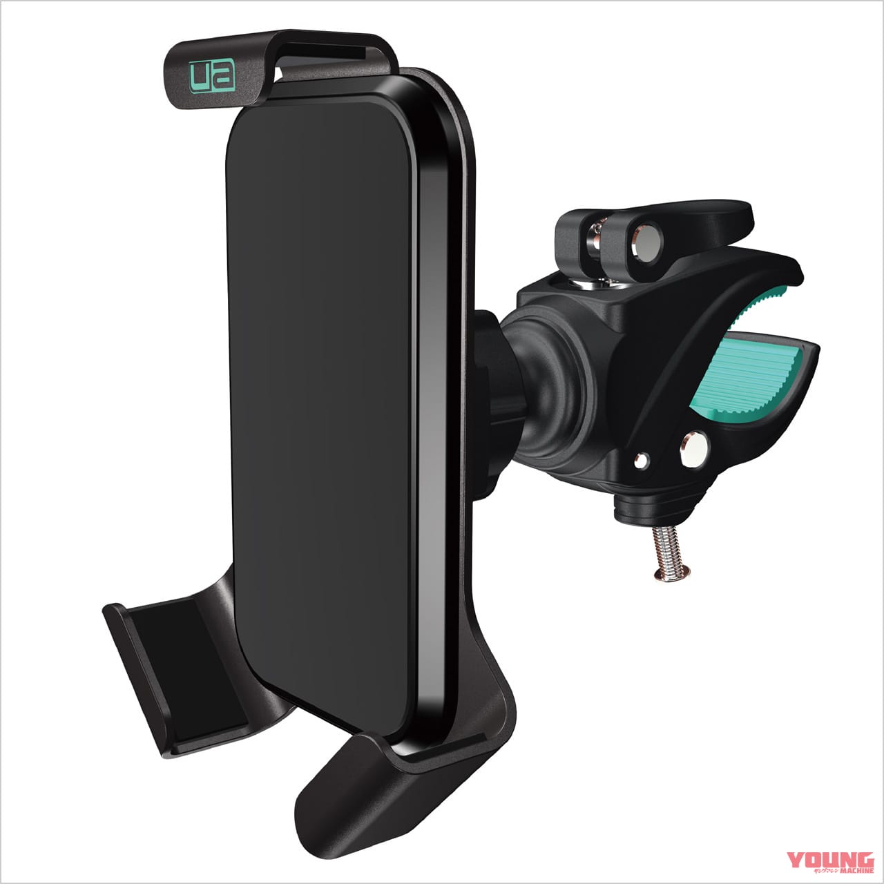 UA メタルホルダー+グリッパーマウントセット|スマホマウント|ヤンマシ的ホットアイテムピックアップ×11選〈Kabuto カムイ3 JM etc.〉