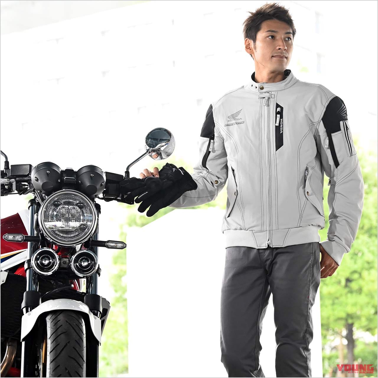 |’21-’22秋冬ライディングウェアカタログ〈ホンダ〉ストレッチ素材で着心地軽く!