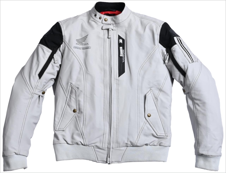 2021-2022秋冬ライディングウェアカタログ|ホンダ|ザイオンライダースブルゾン|’21-’22秋冬ライディングウェアカタログ〈ホンダ〉ストレッチ素材で着心地軽く!