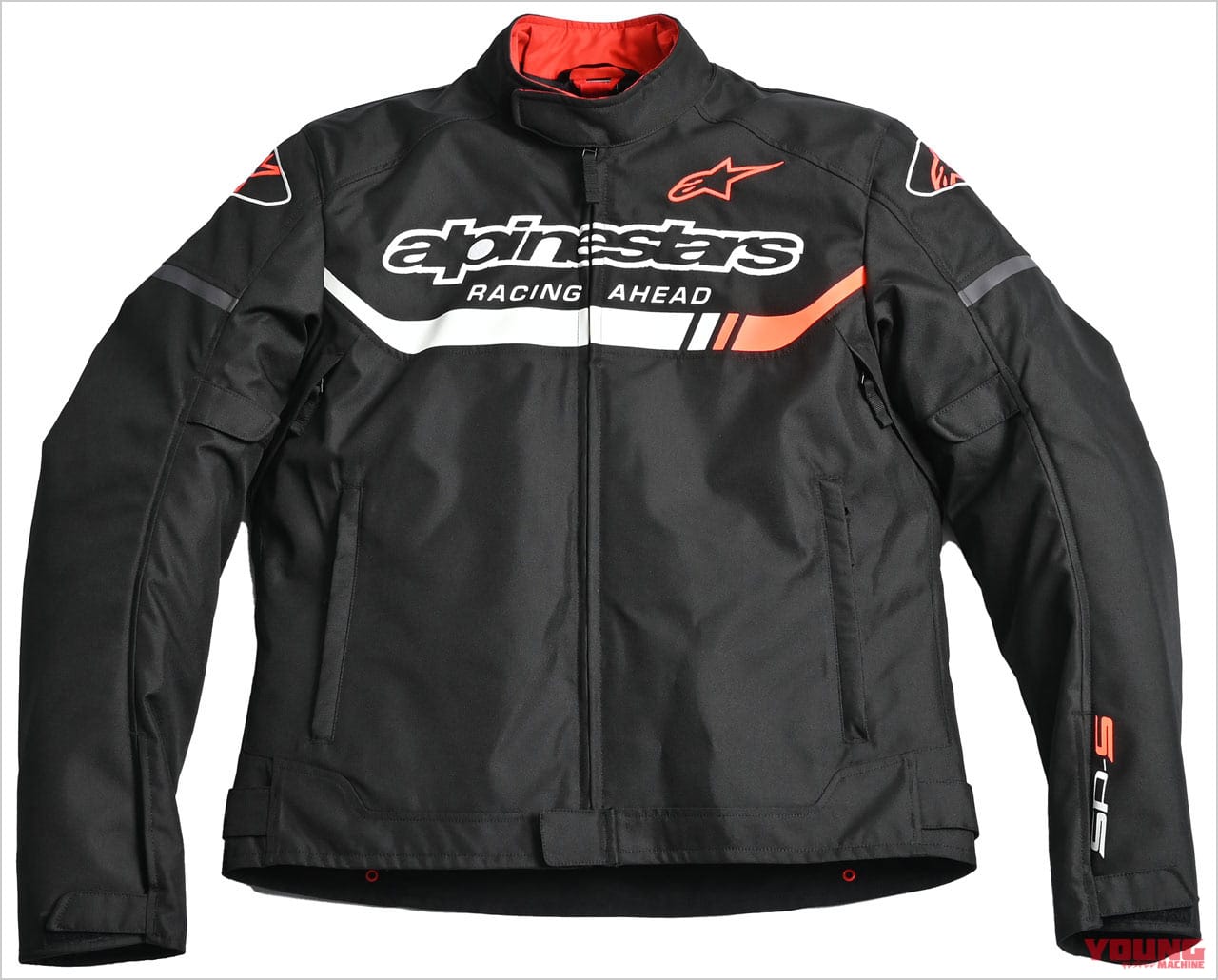2021-2022秋冬ライディングウェアカタログ|アルパインスターズ|T-SP S イグニッションウォータープルーフジャケット|’21-’22秋冬ライディングウェアカタログ〈アルパインスターズ〉レーシングスピリッツをアーバンライディングで