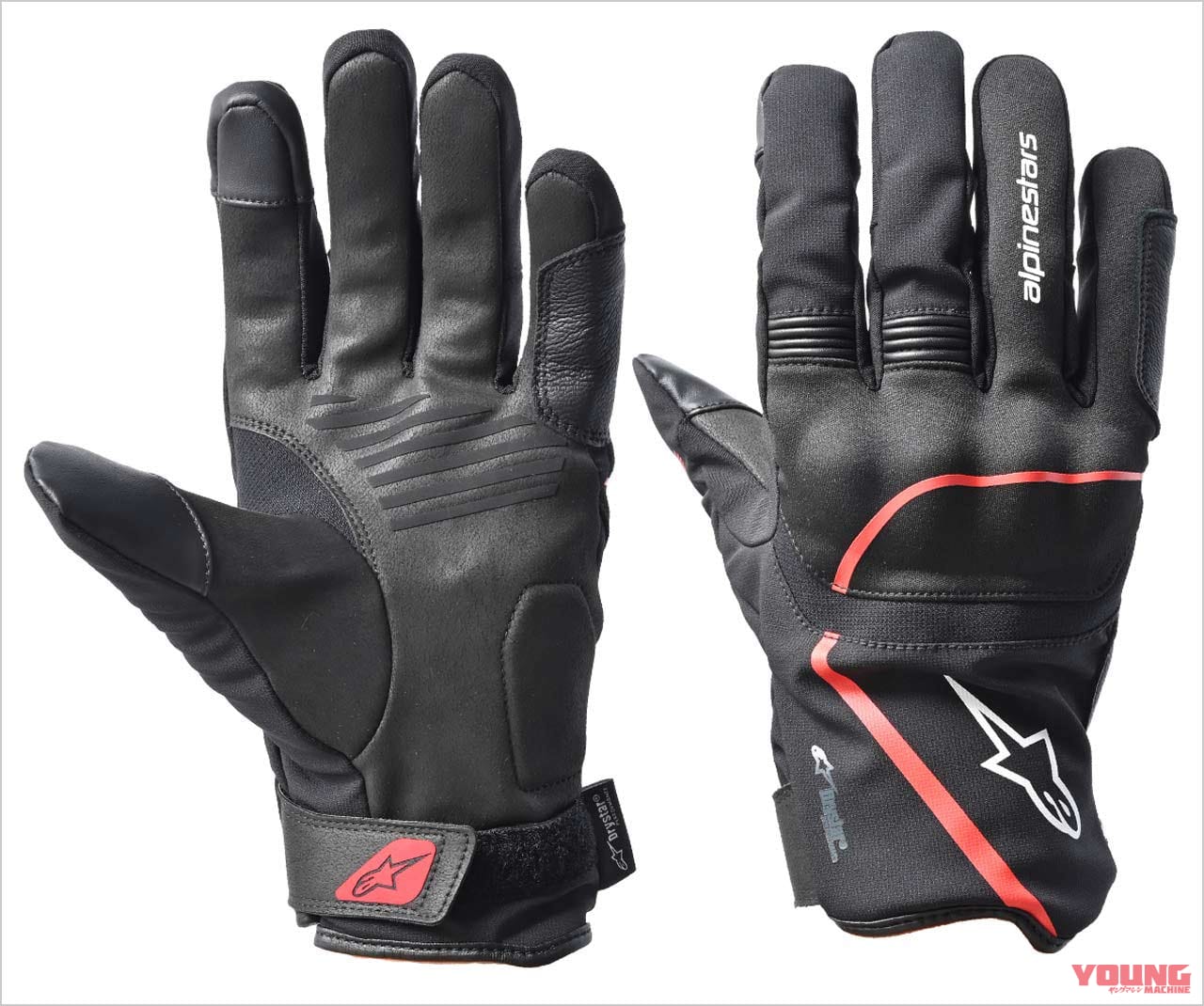 2021-2022秋冬ライディングウェアカタログ|アルパインスターズ|シンクロv2ドライスターグローブ|’21-’22秋冬ライディングウェアカタログ〈アルパインスターズ〉レーシングスピリッツをアーバンライディングで
