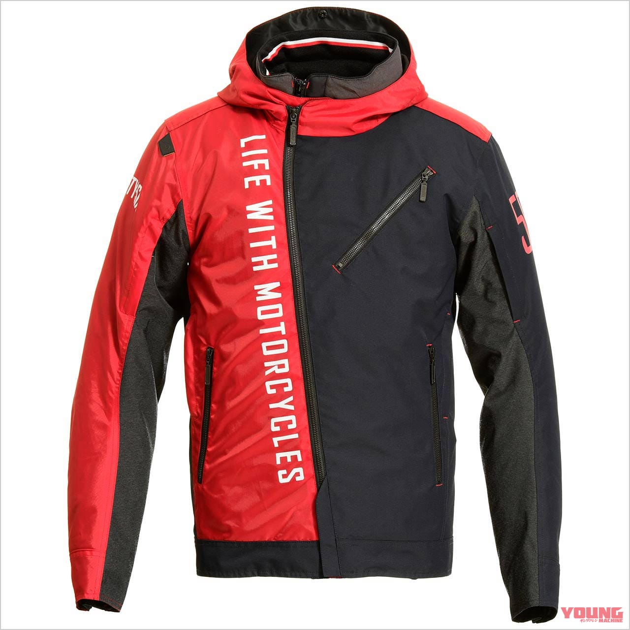 2021-2022秋冬ライディングウェアカタログ|56デザイン|スラッシュジャケット|’21-’22秋冬ライディングウェアカタログ〈56デザイン〉パーカスタイルの最強ウエア