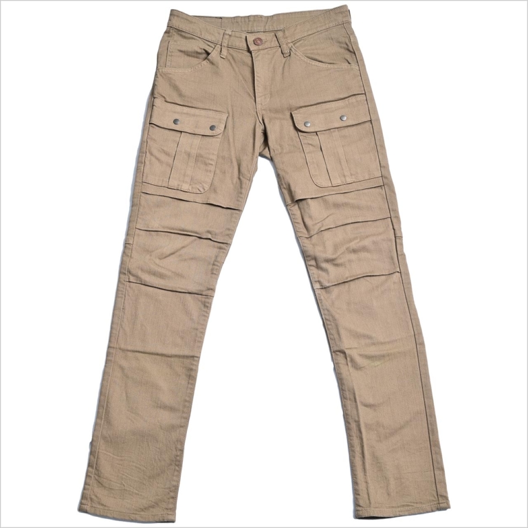 2021-2022秋冬ライディングウェアカタログ|カワサキ|エドウイン×56デザイン ライダーカーゴパンツコーデュラ|’21-’22秋冬ライディングウェアカタログ〈カワサキ〉さりげなく”Kawasaki”をアピール