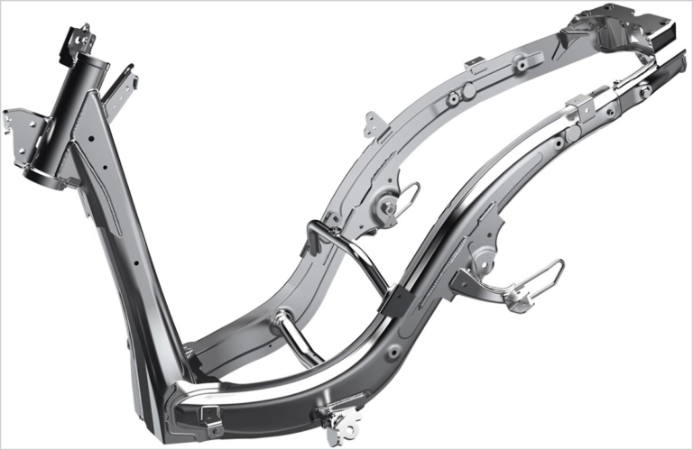 '22? ホンダST125ダックス|予想モデル|フレーム|モンキーとの差別化だっ! 復活ダックスは5速MTでキマリと思いきや、4速クラッチレス説浮上!?〈YM未来予想〉