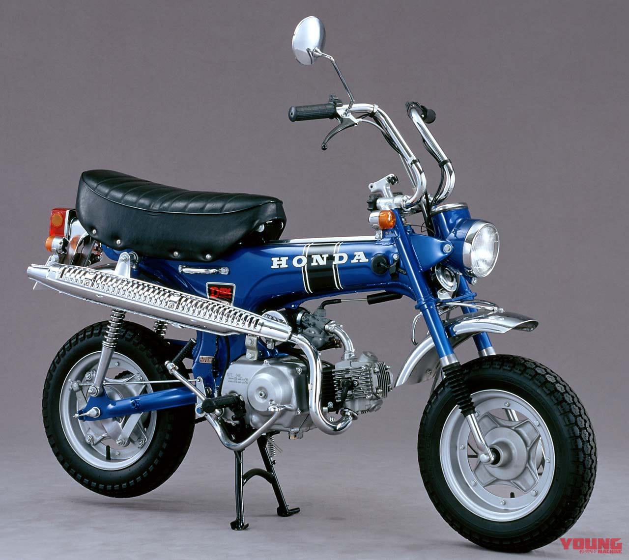 '69 ダックスホンダST50エクスポート|モンキーとの差別化だっ! 復活ダックスは5速MTでキマリと思いきや、4速クラッチレス説浮上!?〈YM未来予想〉