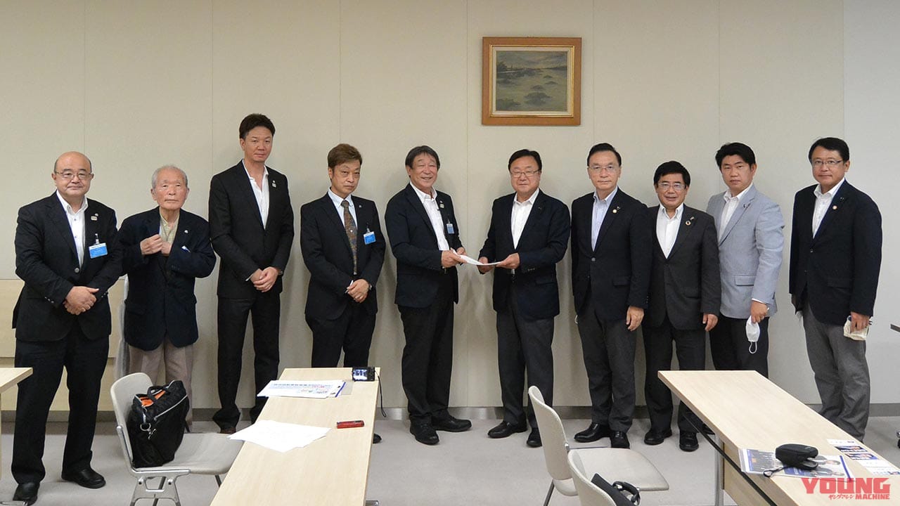 |AJ東京が都内の各政党を訪問し、バイク駐車環境の改善を要望〈その1〉