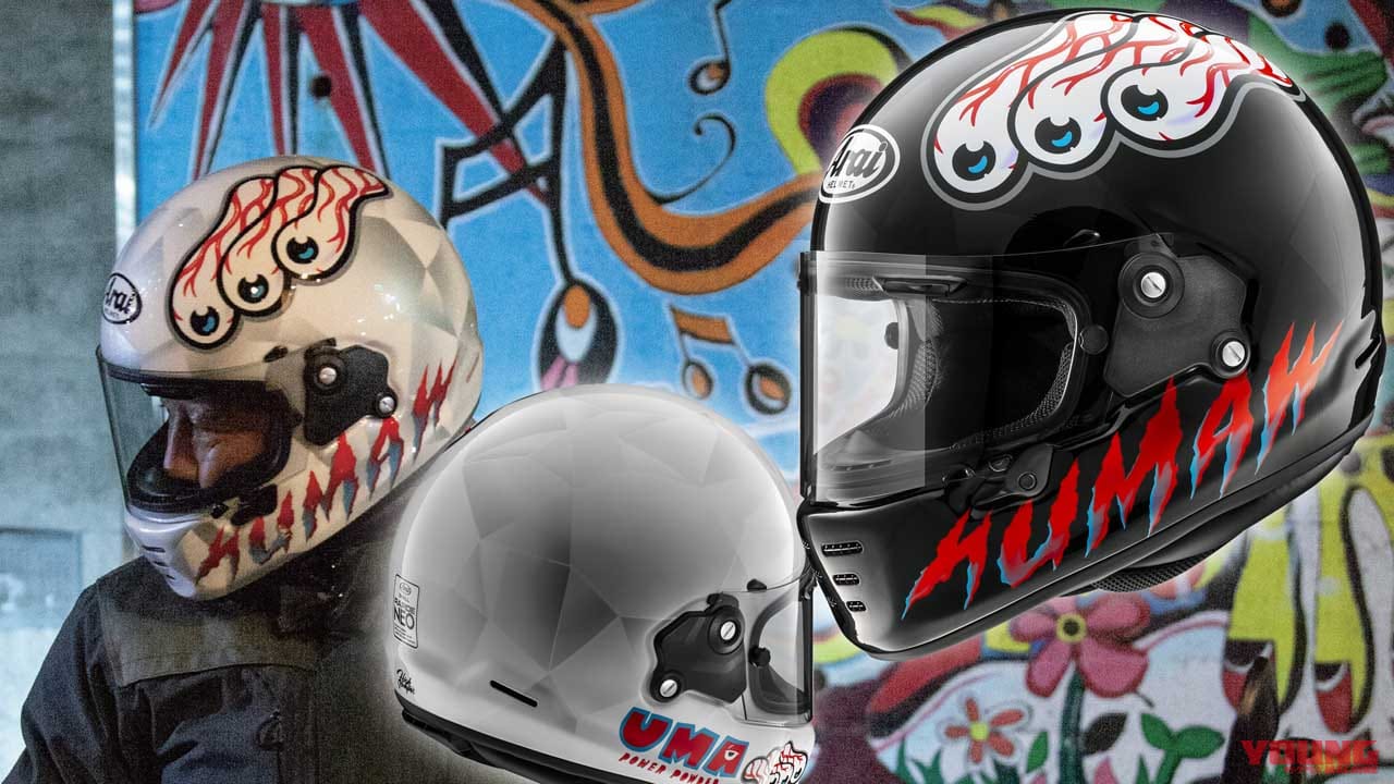 Arai ラパイドネオ UMA グラフィック　Mサイズバイク