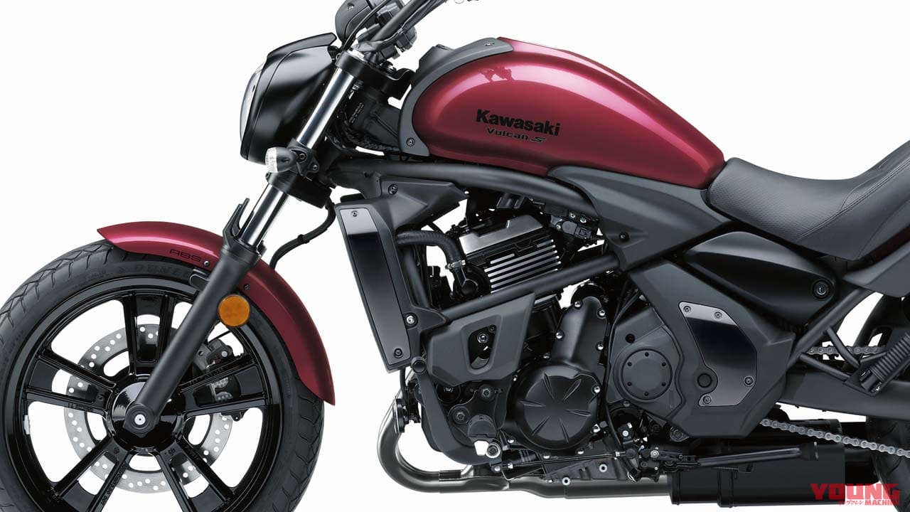 カワサキ「バルカンS」がモデルチェンジ! 新排出ガス規制適合&新色も設定