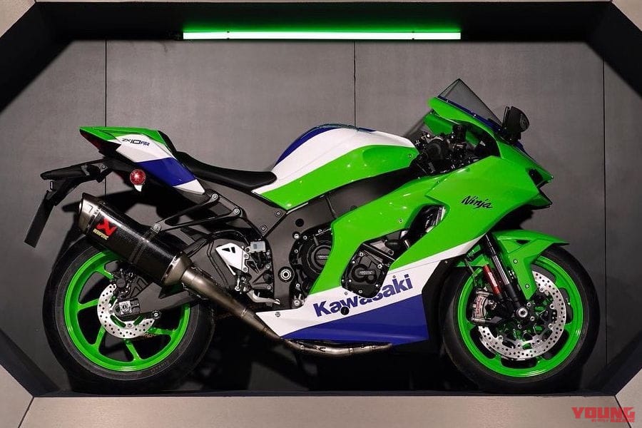 |ZXR750レプリカ市販へ!? カワサキ「ニンジャZX-10R/RR」125周年カラーが来春発売か【海外】