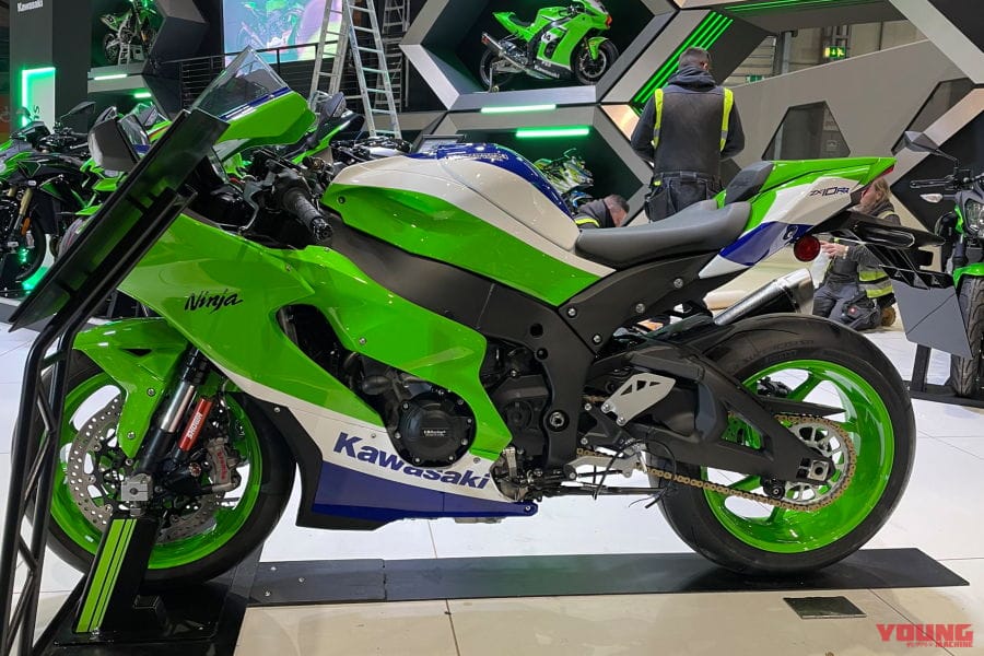 |ZXR750レプリカ市販へ!? カワサキ「ニンジャZX-10R/RR」125周年カラーが来春発売か【海外】