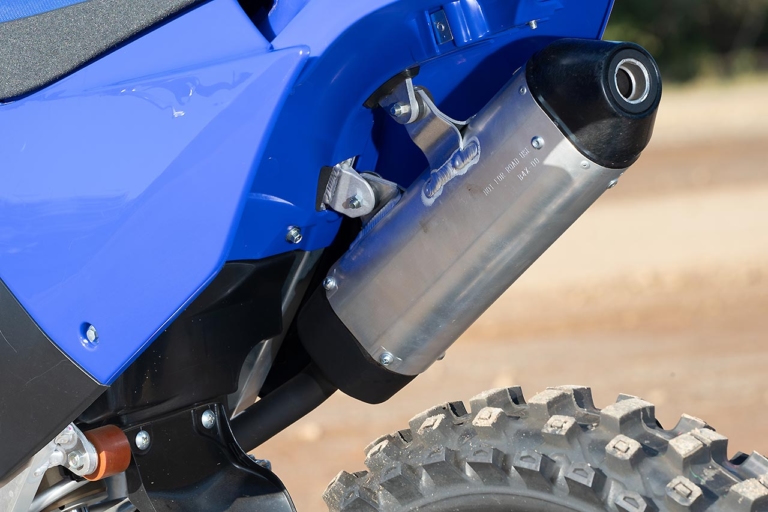 YAMAHA YZ125|サイレンサー|ヤマハの誇る最新モトクロッサーYZシリーズをJNCCチャンピオンが一挙試乗インプレ