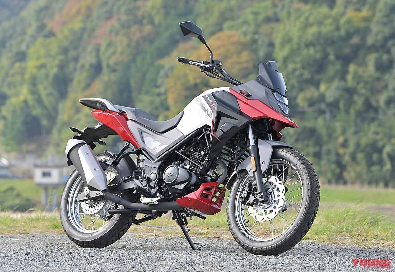SYM NH T125|諸元|SYMの原付二種アドベンチャー「NH T125」をテストライド【驚きの価格/充実した装備/高い走破性】