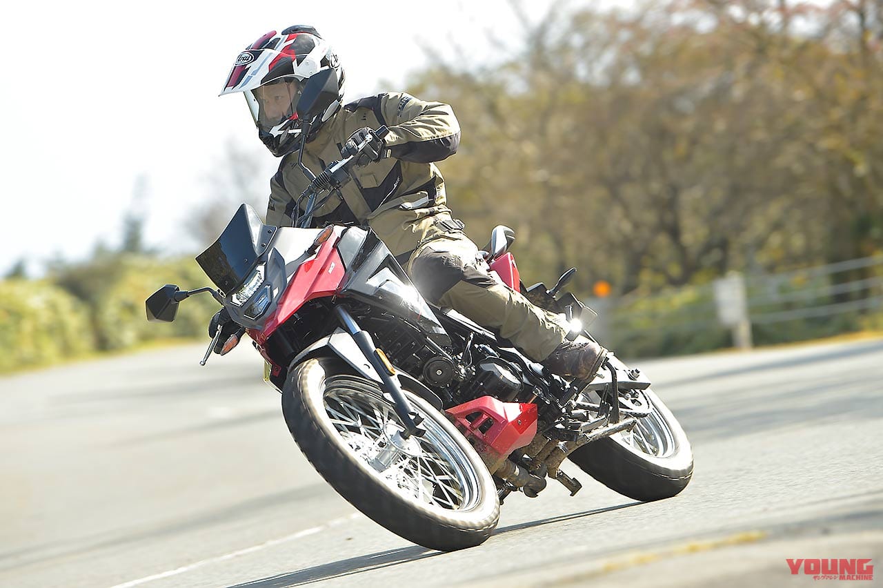 SYM NH T125|試乗|舗装路|SYMの原付二種アドベンチャー「NH T125」をテストライド【驚きの価格/充実した装備/高い走破性】