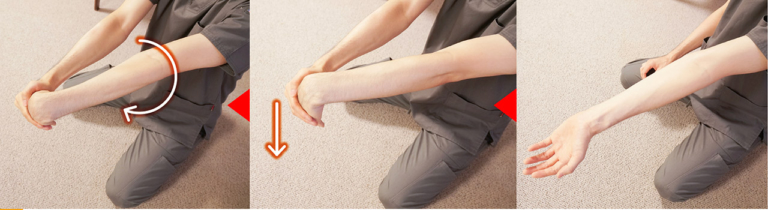 ストレッチ|セルフメンテナンス|前腕伸筋群|簡単ストレッチでツーリングの疲労回復やケガ防止を【日常生活にも効果アリのセルフ身体メンテナンス】