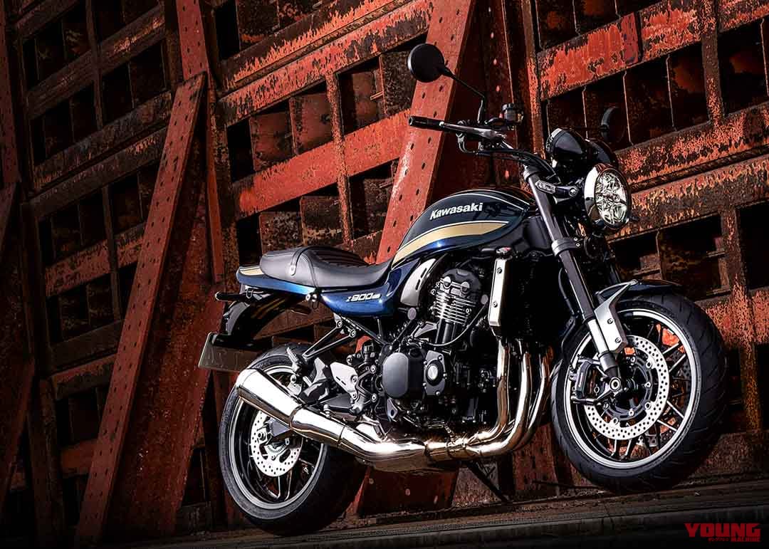 Z900RS 青玉虫 スタイリング|’22 カワサキZ900RS”青玉虫”を撮り下ろし!【不滅のフォルムが引き立つ美麗ブルー!!】