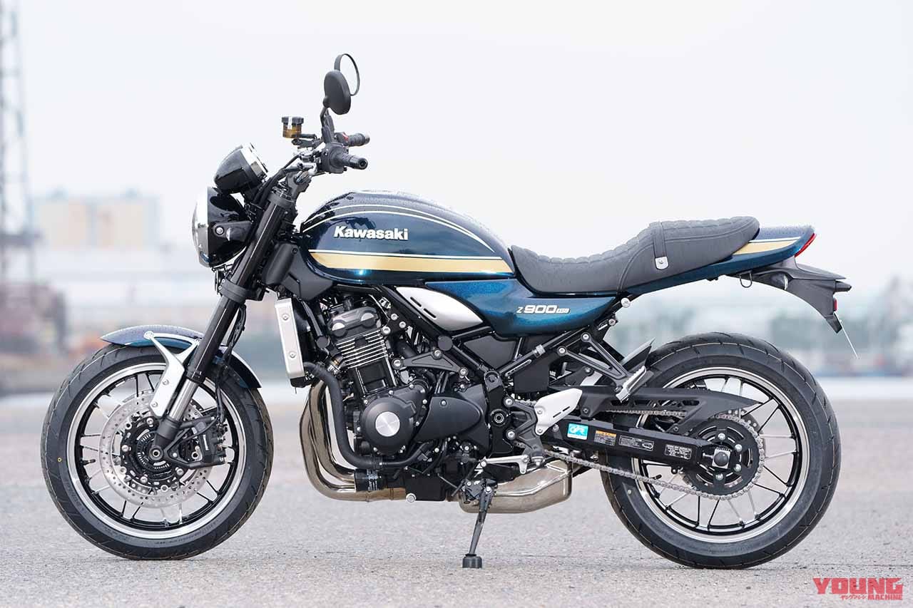 Z900RS 青玉虫 スタイリング|’22 カワサキZ900RS”青玉虫”を撮り下ろし!【不滅のフォルムが引き立つ美麗ブルー!!】