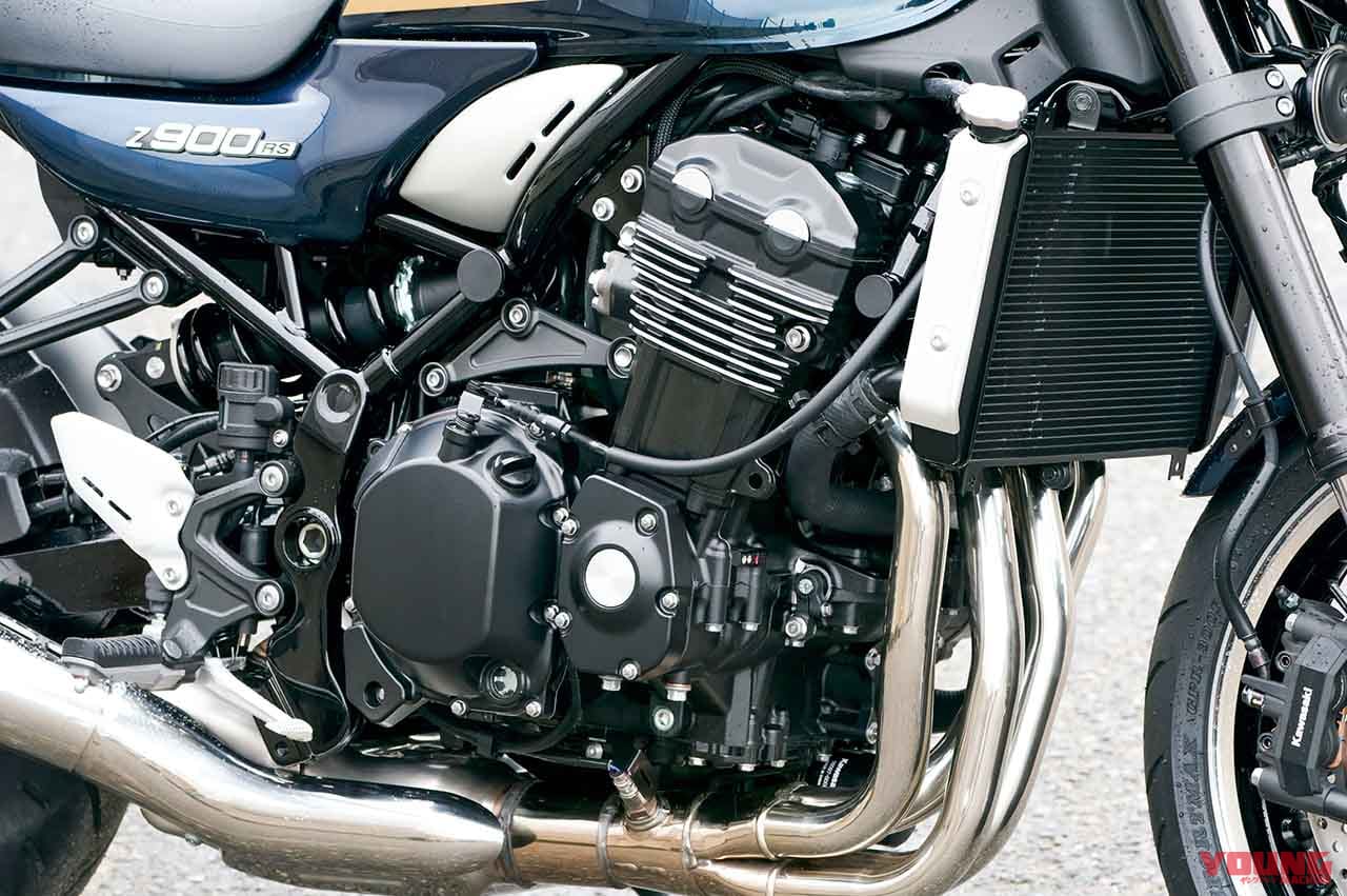 |’22 カワサキZ900RS”青玉虫”を撮り下ろし!【不滅のフォルムが引き立つ美麗ブルー!!】