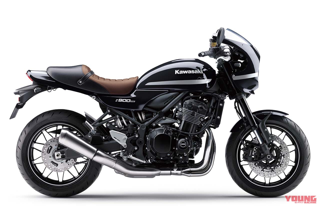 Z900RS カフェ ブラック|’22 カワサキZ900RS”青玉虫”を撮り下ろし!【不滅のフォルムが引き立つ美麗ブルー!!】
