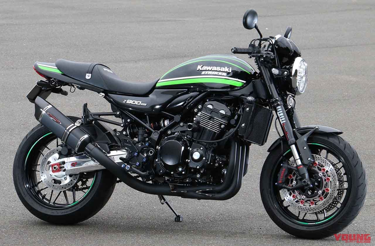 "INTER MODEL" SCフルEX OFF-Type B JMCA 4-1STD|厳選!カワサキ「Z900RS」マフラー情報局【後編】カスタムパーツの王道を総チェック!!