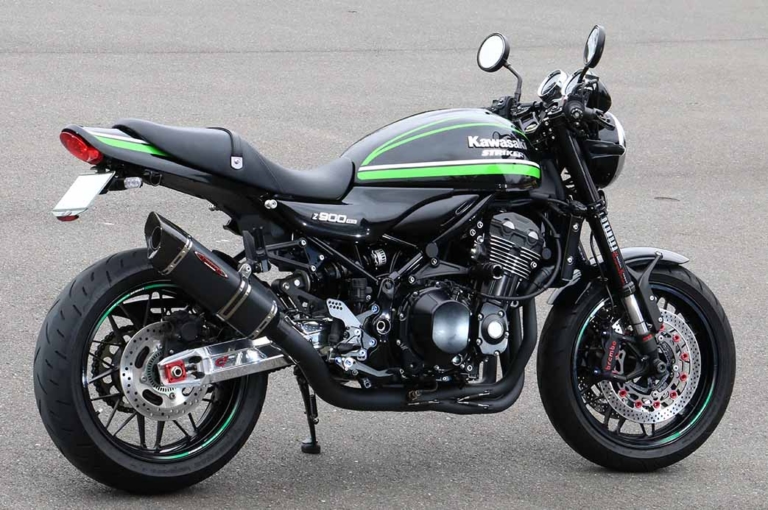 "INTER MODEL" SCフルEX OFF-Type B JMCA 4-1STD|厳選!カワサキ「Z900RS」マフラー情報局【後編】カスタムパーツの王道を総チェック!!
