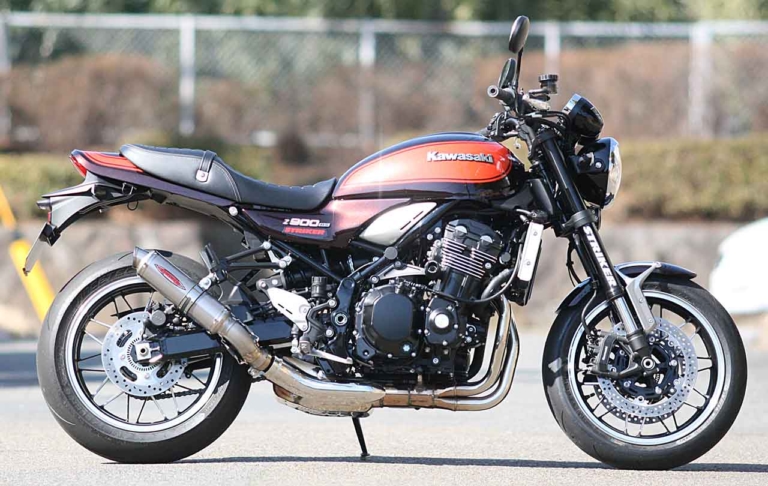 STREET CONCEPT SLIP-ON φ90ショートサイレンサー JMCA|厳選!カワサキ「Z900RS」マフラー情報局【後編】カスタムパーツの王道を総チェック!!