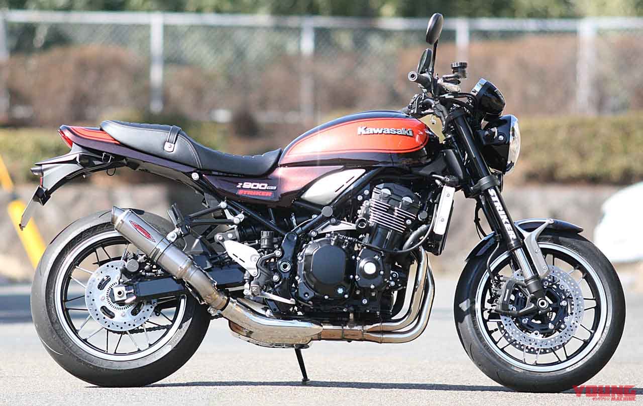STREET CONCEPT SLIP-ON φ90ショートサイレンサー JMCA|厳選!カワサキ「Z900RS」マフラー情報局【後編】カスタムパーツの王道を総チェック!!