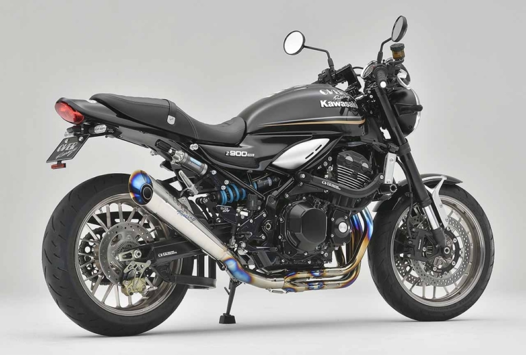 フルチタンメガホンマフラー|厳選!カワサキ「Z900RS」マフラー情報局【後編】カスタムパーツの王道を総チェック!!