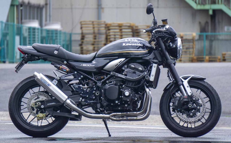SESMIC-IV フルエキゾースト|厳選!カワサキ「Z900RS」マフラー情報局【後編】カスタムパーツの王道を総チェック!!