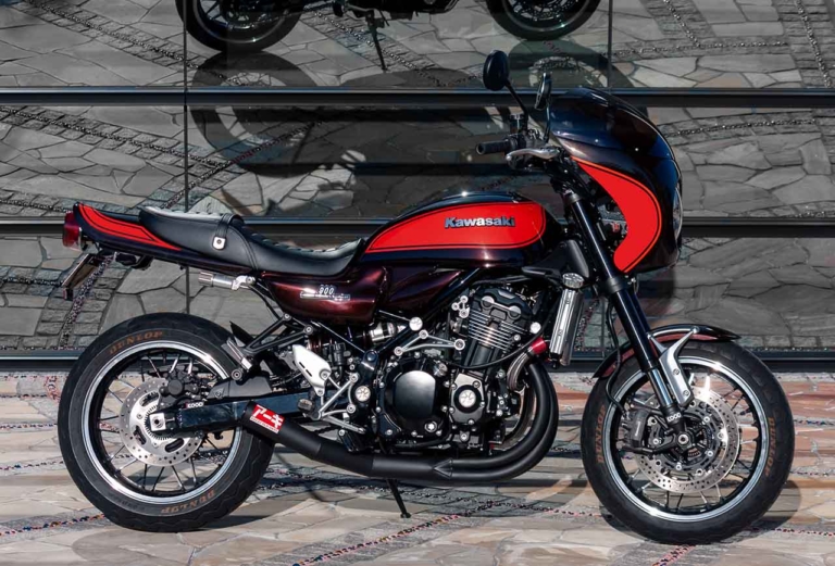 手曲げ1ピース ショート管 JMCA認証|厳選!カワサキ「Z900RS」マフラー情報局【後編】カスタムパーツの王道を総チェック!!