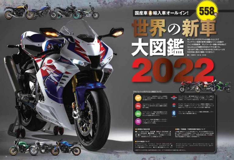 ヤングマシン2022年2月号【12/24発売】|30周年CBR1000RR-R/YZF-R7!! ヤングマシン2022年2月号は12/24発売【特集:2022 世界の新車 大図鑑】
