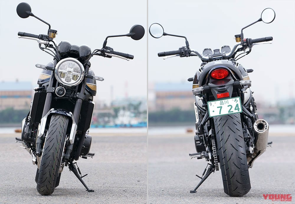 Z900RS 青玉虫 スタイリング|’22 カワサキZ900RS”青玉虫”を撮り下ろし!【不滅のフォルムが引き立つ美麗ブルー!!】