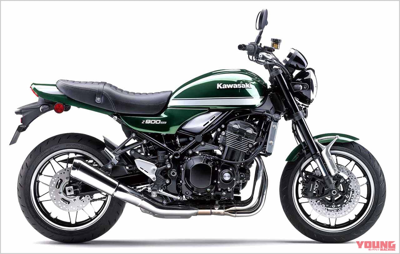 メタリックダークグリーン|カワサキ「Z900RS」STD/SE 歴代カラーオールアルバム【’18〜’22 完全網羅!!】