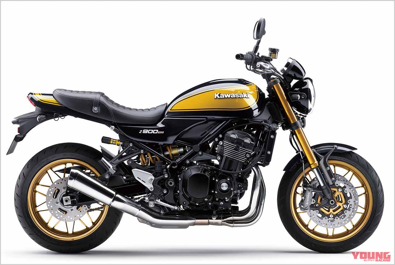 Z900RS メタリックディアブロブラック|カワサキ「Z900RS」STD/SE 歴代カラーオールアルバム【’18〜’22 完全網羅!!】