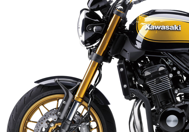 Z900RS SE フロントフォーク|超絶人気!カワサキZ900RS SEディテール徹底解説【STDとの違いはズバリここだ!!】