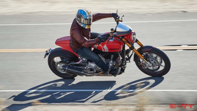 【日本独占レポート アーチKRGT-1試乗】キアヌ・リーブスが作ったバイクは凄まじいスポーツクルーザーだった