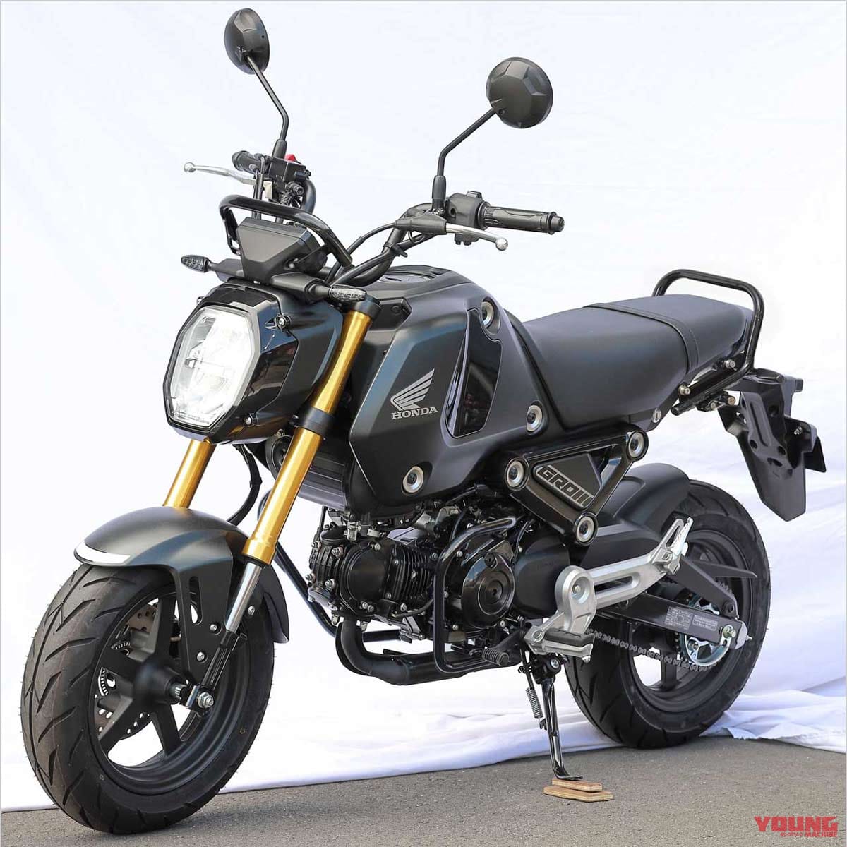 |新型グロムをスタイリッシュかつ便利に仕上げるカスタムパーツ〈キジマ〉