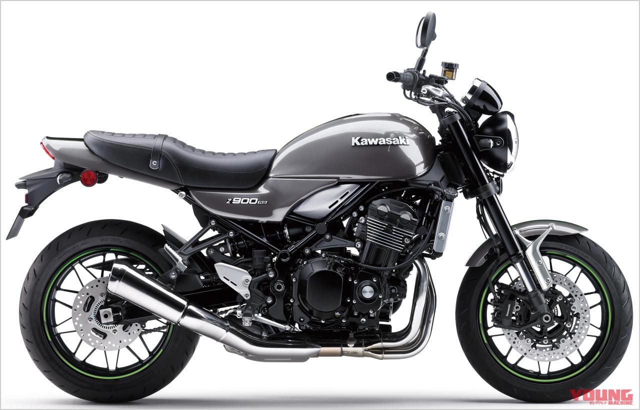 Z900RS メタリックグラファイトグレー|カワサキ「Z900RS」STD/SE 歴代カラーオールアルバム【’18〜’22 完全網羅!!】